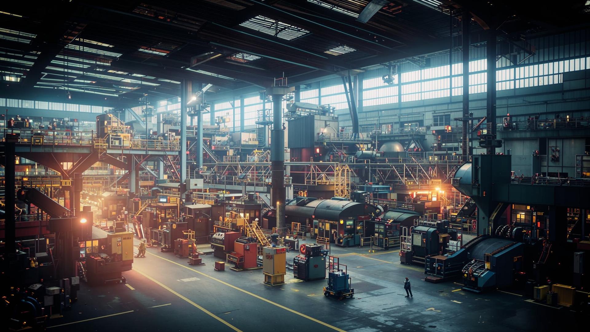 Australian SME in action - factory environment